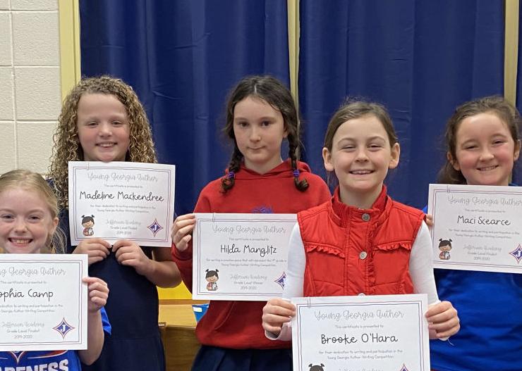 JEFFERSON WRITING WINNERS